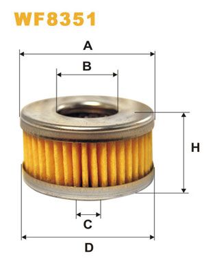 WIX FILTERS Kütusefilter WF8351